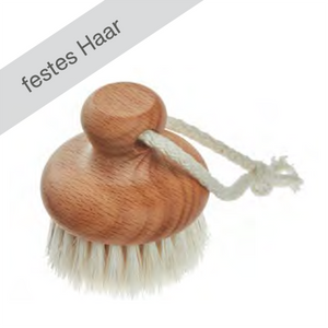 FACE BRUSH for face, neck and décolleté - round shape